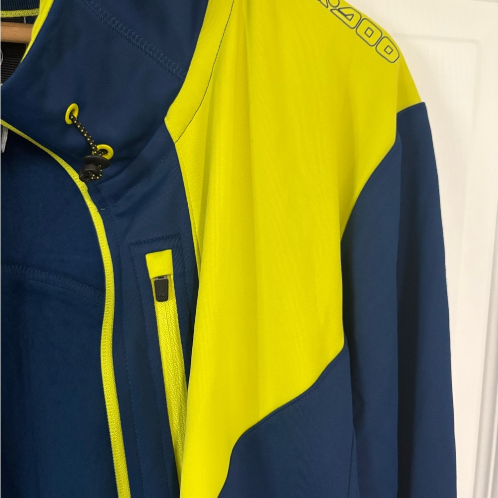 Men's Blue and Yellow Jacket - Picture 4 of 7